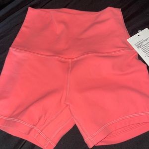 Lululemon 4” biker shorts